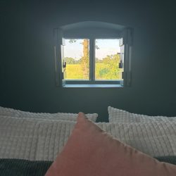 Uitzicht slaapkamer