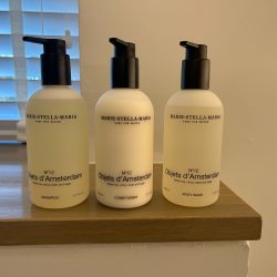 shampoo, conditioner en body wash